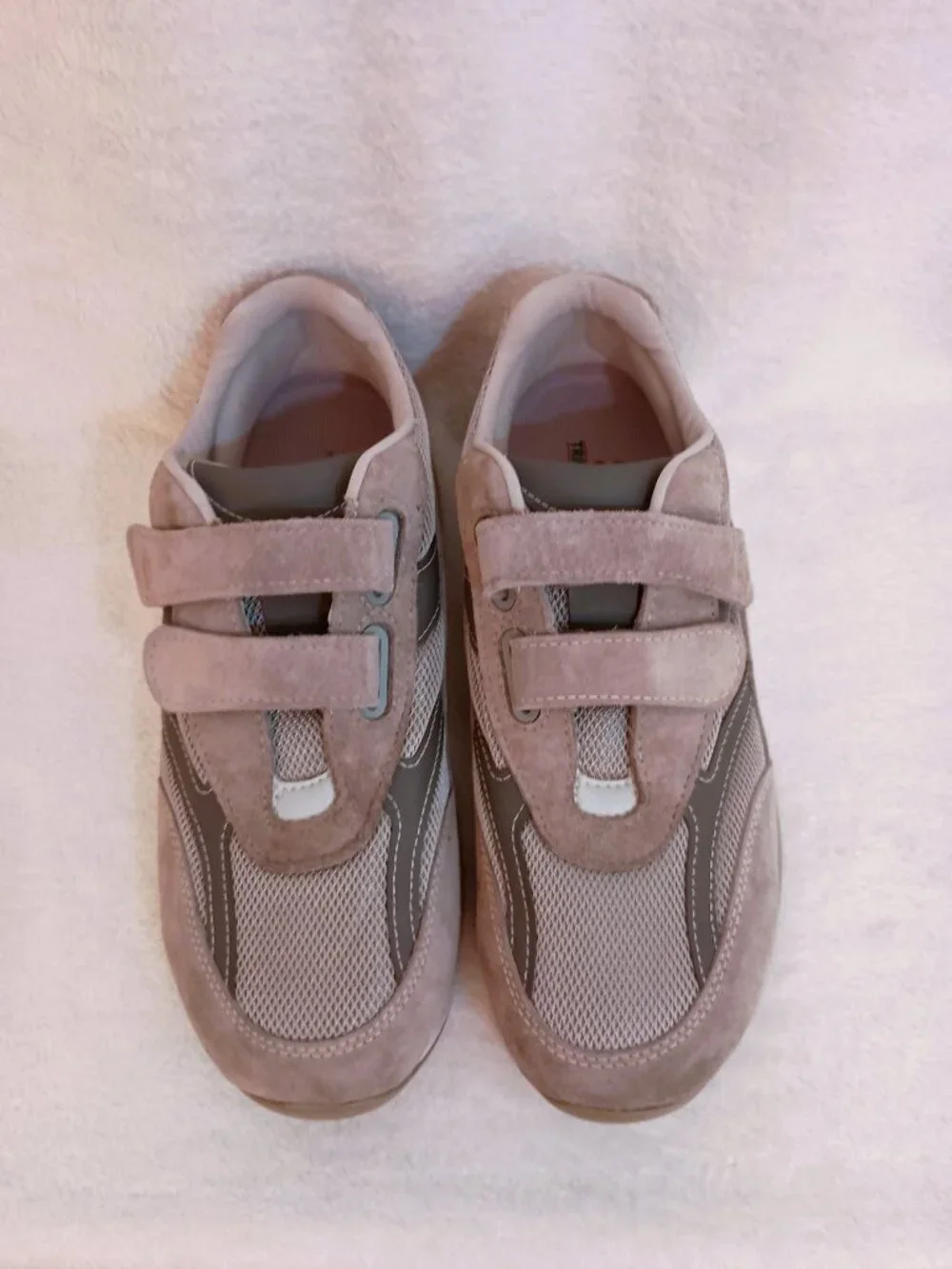 SAS Men's JV Mesh Active Sneaker Hook & Loop Gray Sz 11 M Orig $225 MINT Cond